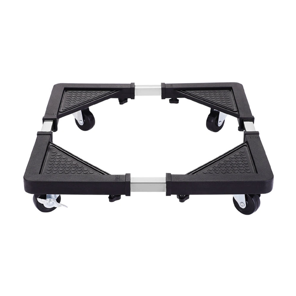 Base con ruedas soportando lavadora