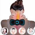 Masajeador Cervical EMS Mini Mariposa - en uso