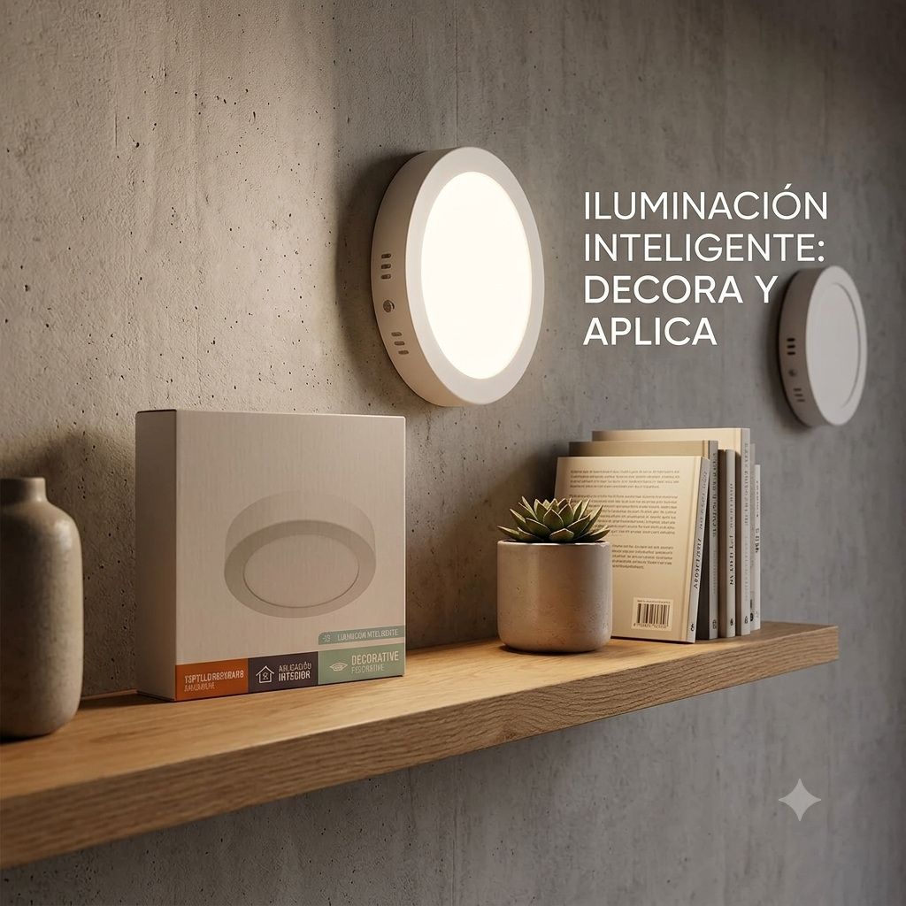 Foco LED de Plafón 12W Resistente | Iluminación Decorativa para Eventos y Celebraciones