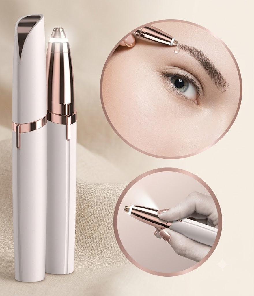 Depilador Facial Vello y Cejas Removedor | Indoloro y Portátil