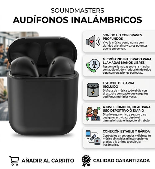 Audífonos Bluetooth Air Pro - vista adicional
