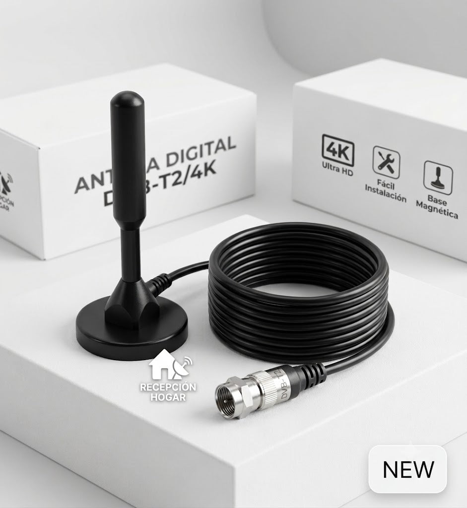 Antena Digital HDTV HOTV 3011 | Recepción HD de Alta Potencia para TV Abierta